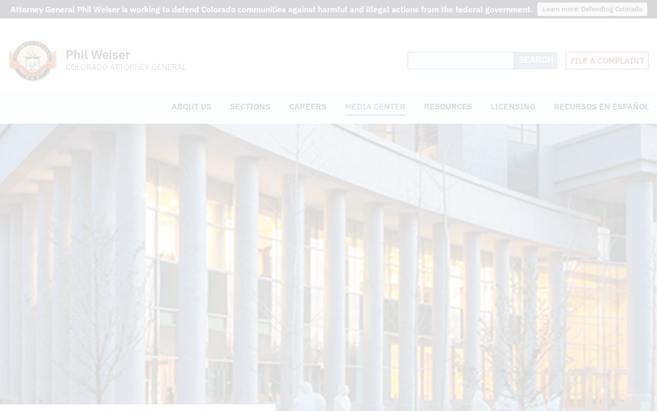 Colorado Attorney General records overview relevant to criminal justice records requests